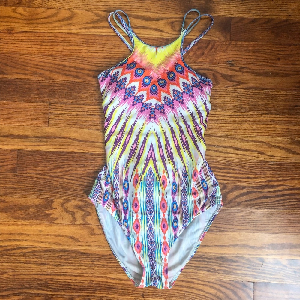 Aztec One Piece Bathing Suit